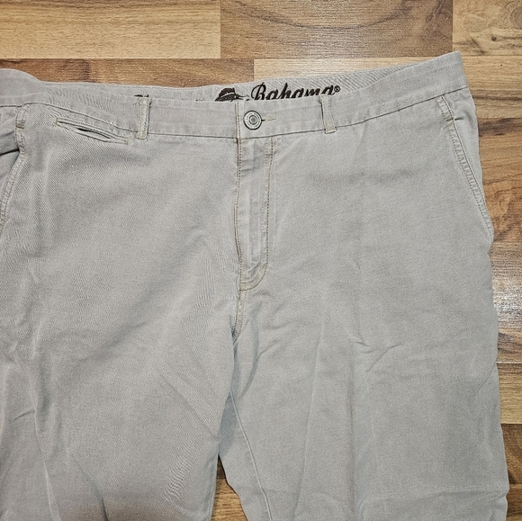 Tommy Bahama Jeans Mens 38x32 Gray Silk Cotton Blend Straight Leg Stretch Pant - Picture 4 of 10